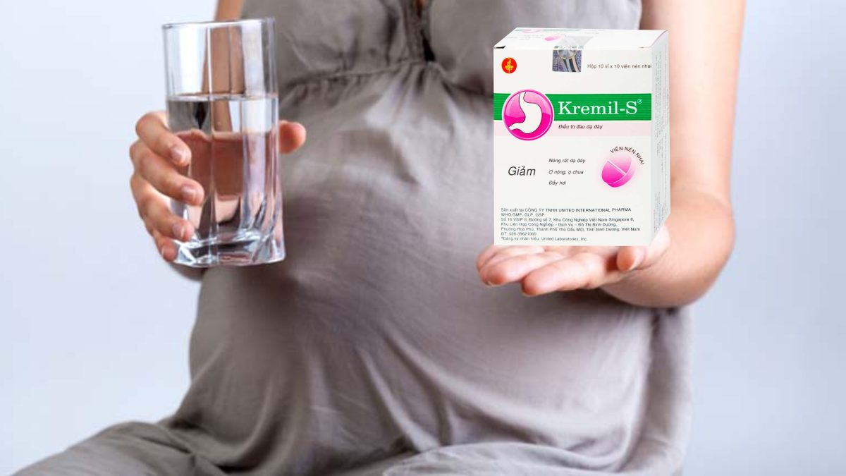 Sử dụng thuốc Kremil-S chữa đau dạ dày cho bà bầu được không?